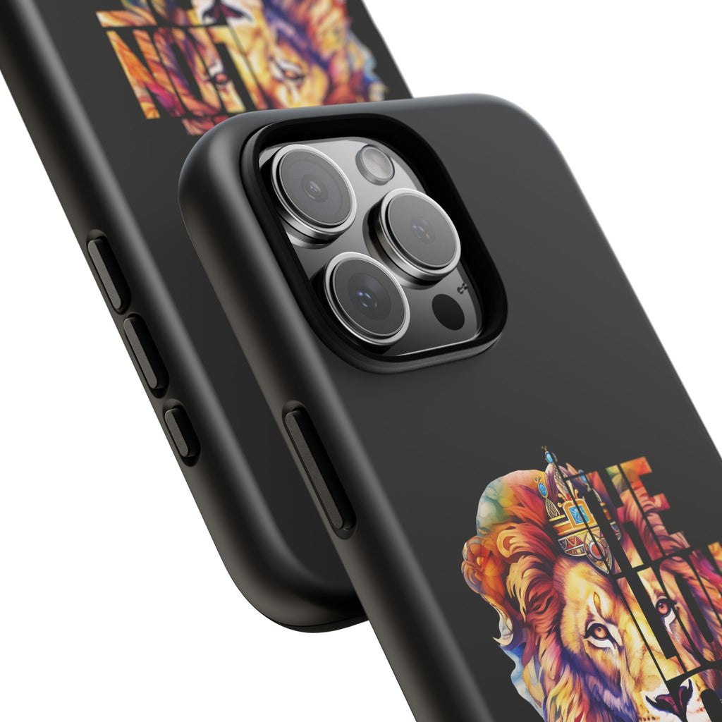 Stunning Lion Phone Case, Tough Cases with Inspirational Design, Unique Gifts for Animal Lovers, Durable Phone Accessories, Birthday Gift