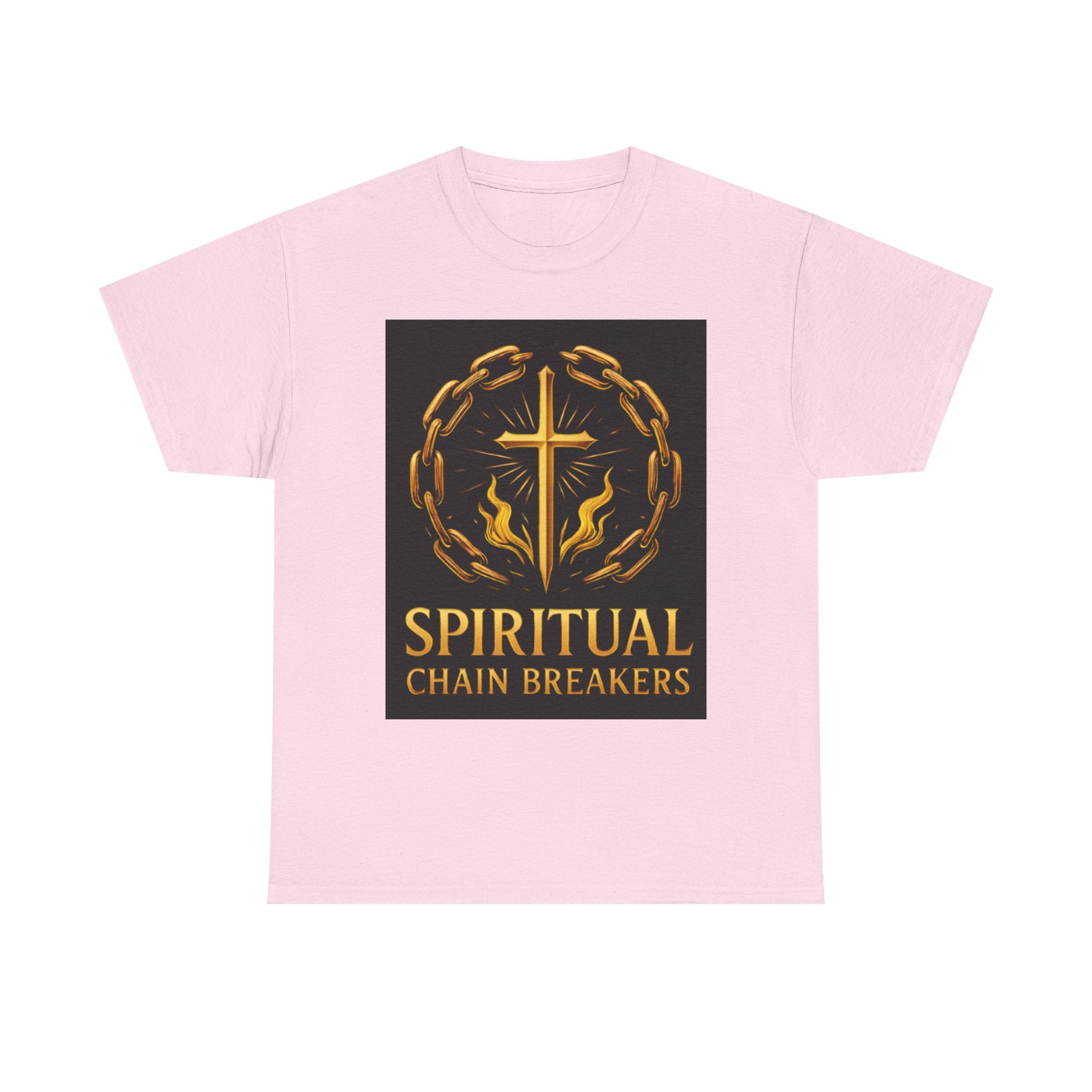 Spiritual Chain Breakers Tee, Unisex Cotton T-Shirt, Inspirational Apparel, Faith-Based Clothing, Christian Gifts, Spiritual Wear