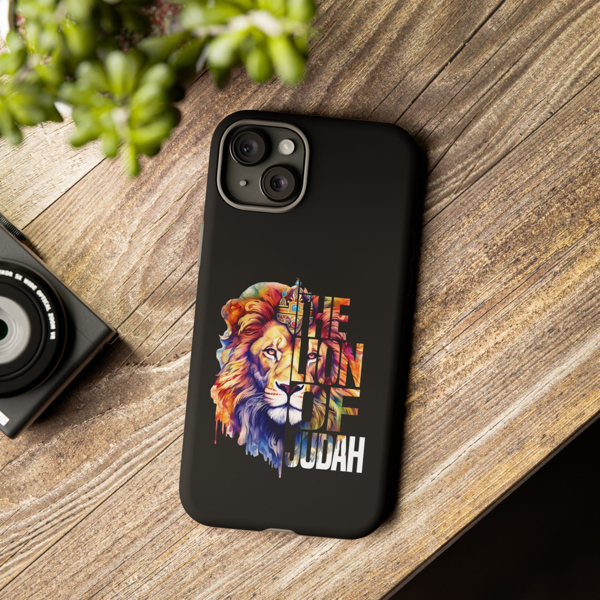 Stunning Lion Phone Case, Tough Cases with Inspirational Design, Unique Gifts for Animal Lovers, Durable Phone Accessories, Birthday Gift