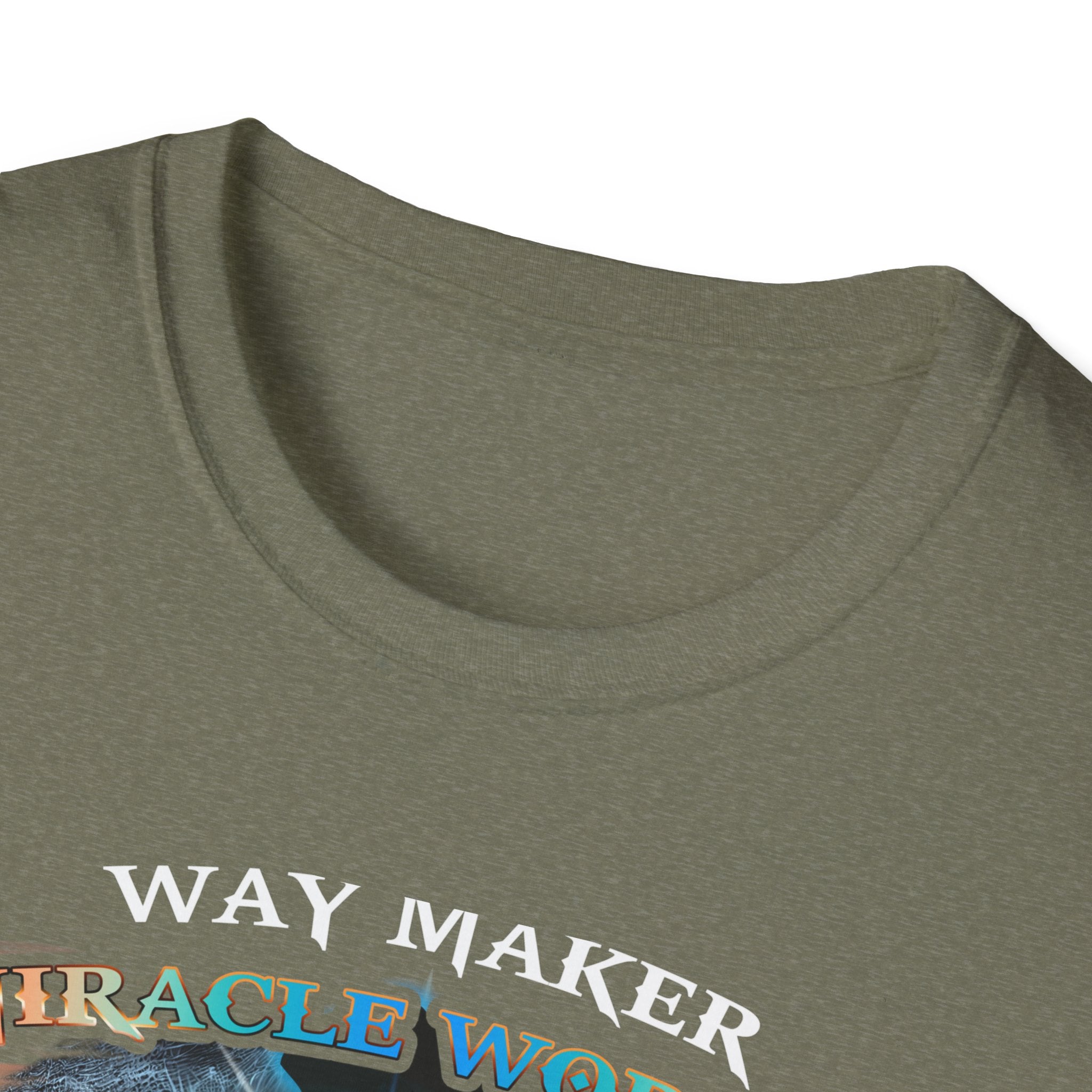 Inspirational Christian T-Shirt with Floral Design, Faith-Based Apparel, Gift for Believers, Motivational Quote Tee, Bible Verse Shirt Unisex