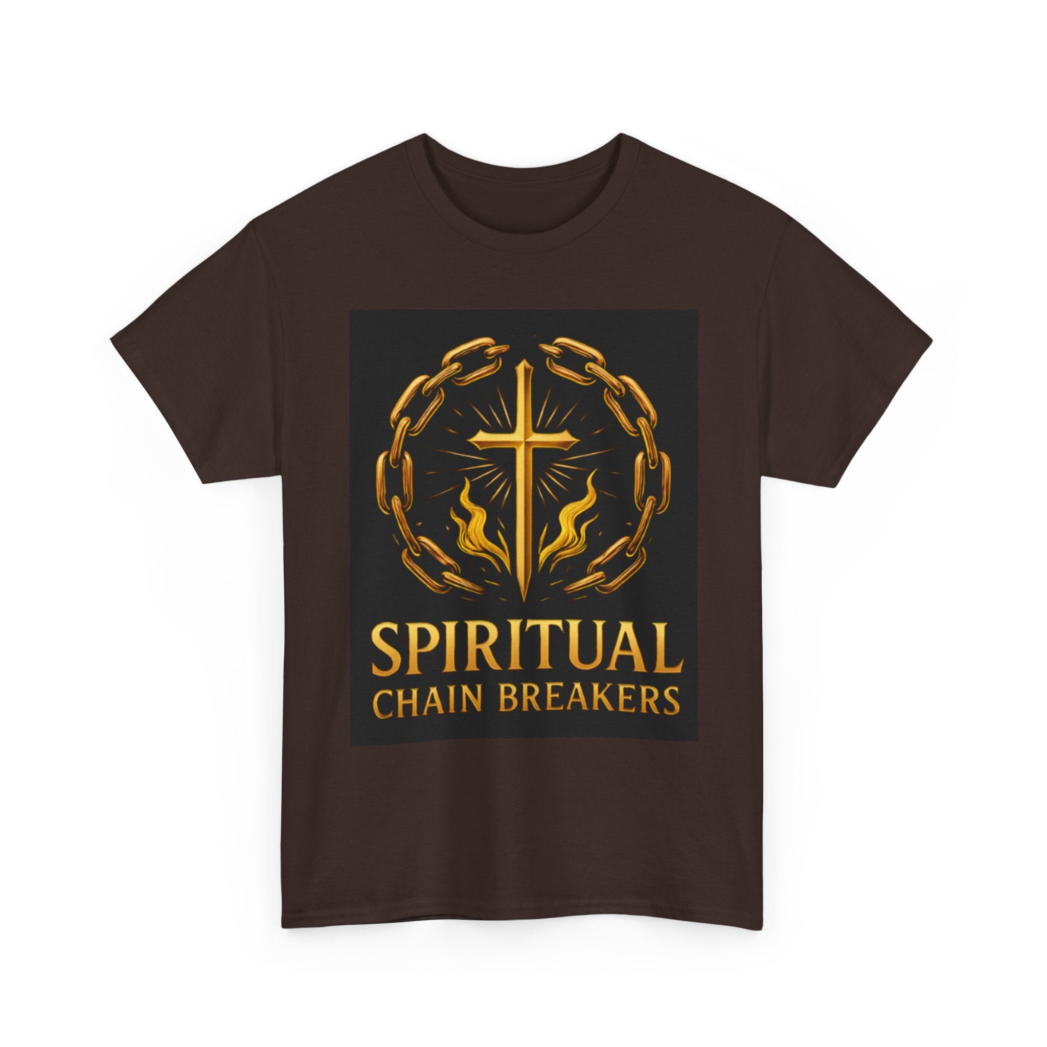 Spiritual Chain Breakers Tee, Unisex Cotton T-Shirt, Inspirational Apparel, Faith-Based Clothing, Christian Gifts, Spiritual Wear