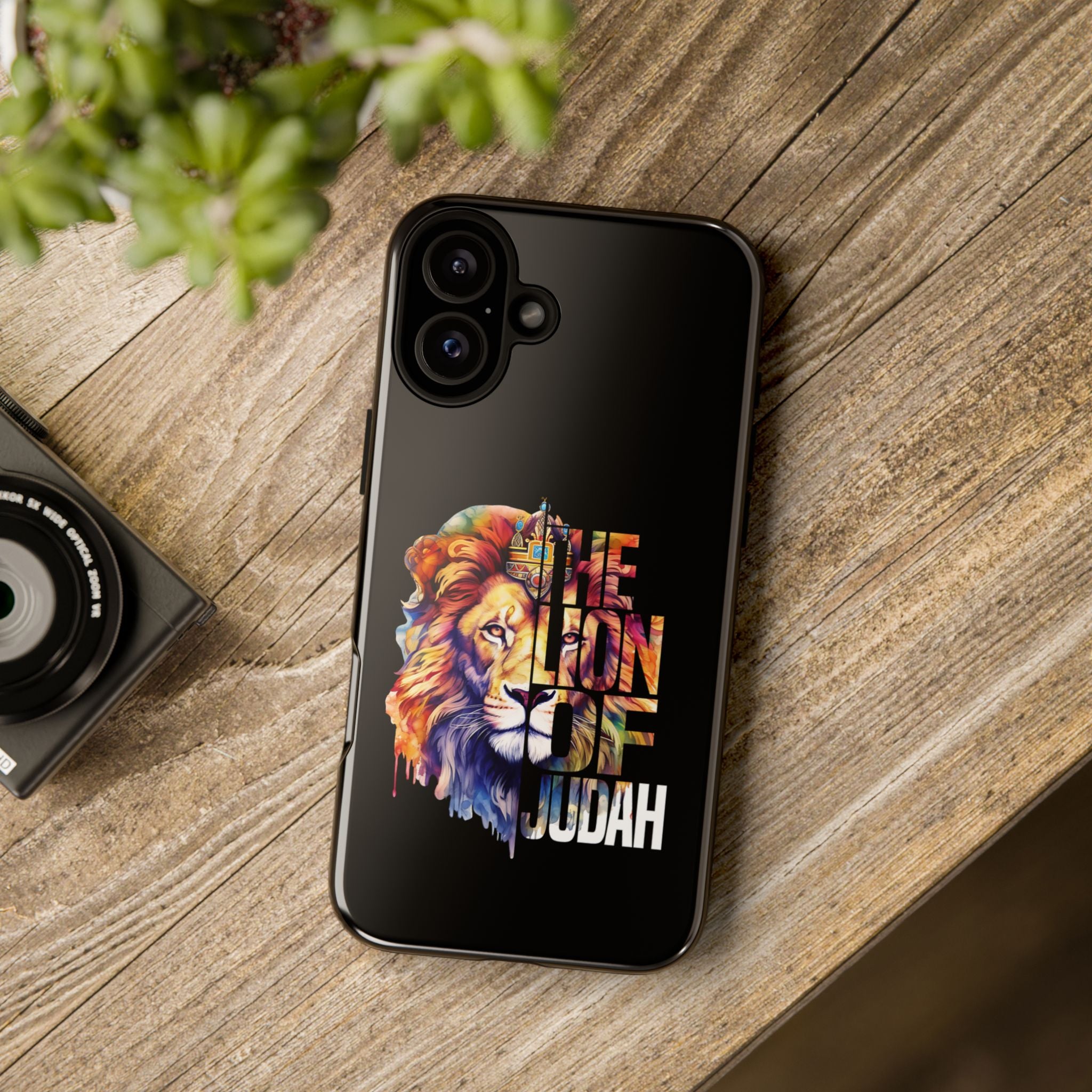 Stunning Lion Phone Case, Tough Cases with Inspirational Design, Unique Gifts for Animal Lovers, Durable Phone Accessories, Birthday Gift